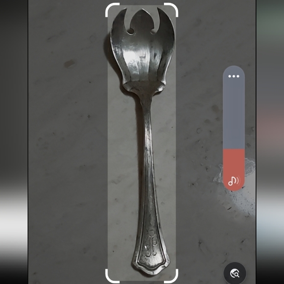 R. Wallace & Sons 1890'S RARE Sterling Meat Fork! - Picture 2 of 7